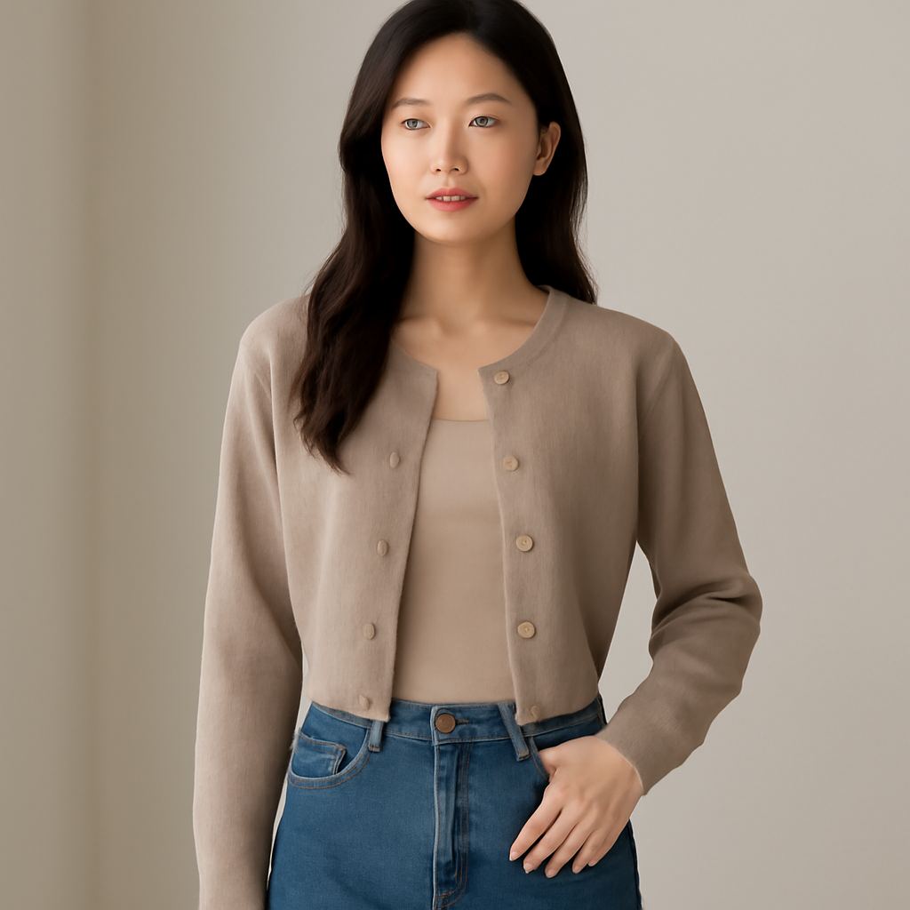 크롭가디건 대표 이미지